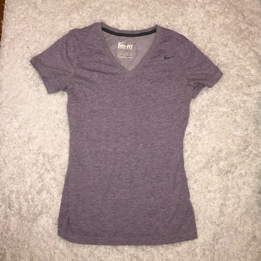 purple nike t-shirt